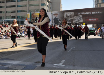 Mission Viejo H.S. 2012 Calgary Stampede Parade Photo