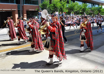 The Queen's Bands 2012 Calgary Stampede Parade Photo