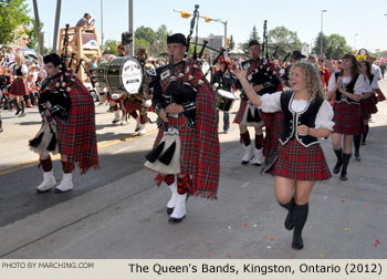 The Queen's Bands 2012 Calgary Stampede Parade Photo