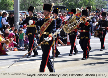 Royal Canadian Artillery 2012 Calgary Stampede Parade Photo