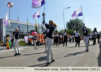 Show and Marchingband Jubal Zwolle 2012 Fruitcorso Tiel Photo