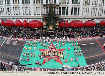 Banda Musical Delfines Veracruz Mexico 2012 Macy's Thanksgiving Day Parade Photo