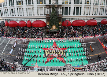 Kenton Ridge H.S. Marching Band Springfield Ohio 2012 Macy's Thanksgiving Day Parade Photo