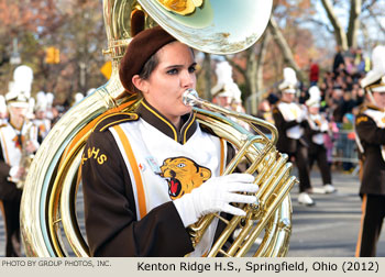 Kenton Ridge H.S. Marching Band Springfield Ohio 2012 Macy's Thanksgiving Day Parade Photo