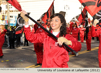 University of Louisiana at Lafayette Marching Band 2012 Macy's Thanksgiving Day Parade Photo