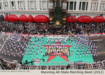 Wyoming All-State Marching Band 2012 Macy's Thanksgiving Day Parade Photo