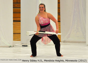 Henry Sibley H.S. 2012 North Star Color Guard Circuit Photo