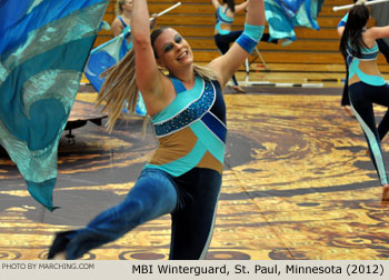 MBI 2012 North Star Color Guard Circuit Photo