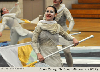 River Valley 2012 North Star Color Guard Circuit Photo