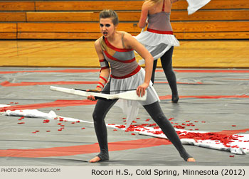 Rocori H.S. 2012 North Star Color Guard Circuit Photo