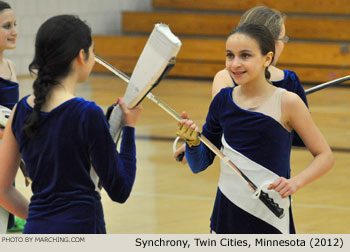 Synchrony 2012 North Star Color Guard Circuit Photo