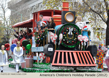 Amber Lily 2012 Oakland Holiday Parade Photo