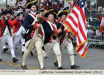 California Consolidated Drum Band 2012 Oakland Holiday Parade Photo