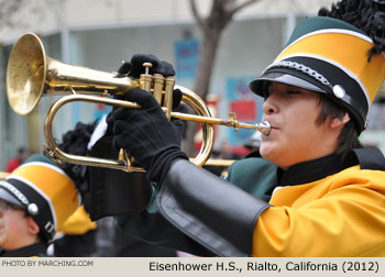 Eisenhower High School Golden Eagle Marching Regiment 2012 Oakland Holiday Parade Photo