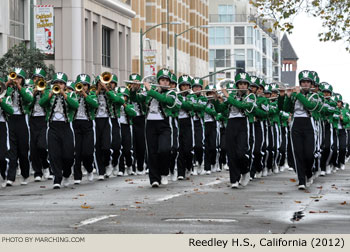 Reedley High School Marching Band 2012 Oakland Holiday Parade Photo