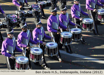 Ben Davis Indianapolis Indiana Marching Band 2012 Rose Parade