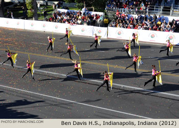 Ben Davis Indianapolis Indiana Marching Band 2012 Rose Parade