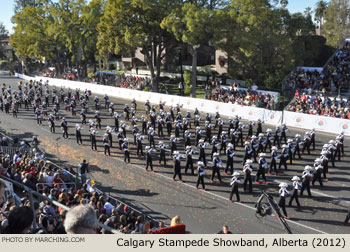 Calgary Stampede Showband 2012 Rose Parade