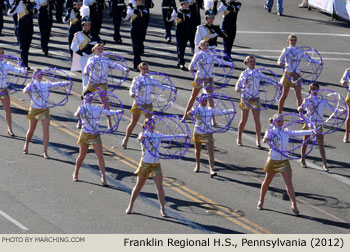 Franklin Regional Pennsylvania High School Marching Band 2012 Rose Parade