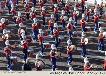 Los Angeles Unified School District Honor Marching Band 2012 Rose Parade