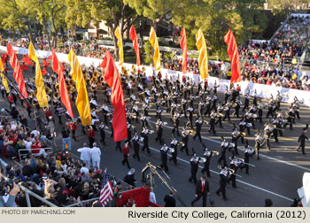 2012 Rose Parade Opening Production with Riverside City College Marching Band