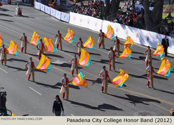 Pasadena City College Honor Marching Band 2012 Rose Parade