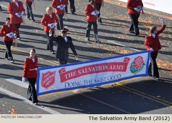 The Salvation Army Band 2012 Rose Parade