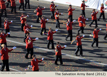 The Salvation Army Band 2012 Rose Parade