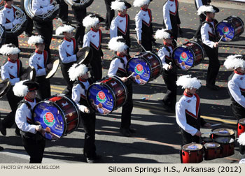 Siloam Springs Arkansas High School Marching Band 2012 Rose Parade