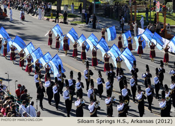 Siloam Springs Arkansas High School Marching Band 2012 Rose Parade