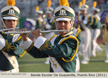 Banda Escolar de Guayanilla Marching Band 2011