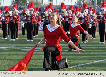 Pulaski High School Marching Band 2011