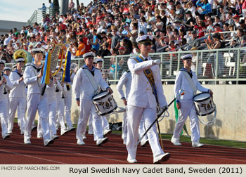 Royal Swedish Navy Cadet Band, Kariskrona, Sweden 2011