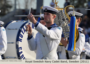 Royal Swedish Navy Cadet Band, Kariskrona, Sweden 2011