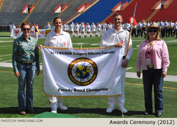 Awards Ceremony 2012 WAMSB World Championships Photo