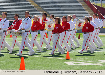 Fanfarenzug Potsdam 2012 WAMSB World Championships Photo