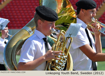 Linkoping Youth Concert & Marching Band 2012 WAMSB World Championships Photo