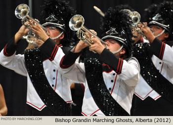 Bishop Grandin Marching Ghosts 2012 WAMSB World Championships Photo