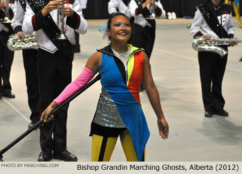 Bishop Grandin Marching Ghosts 2012 WAMSB World Championships Photo