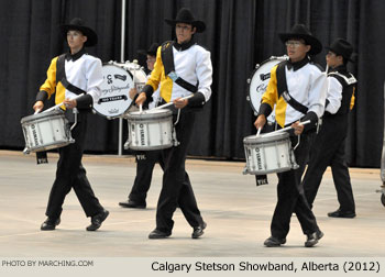 Calgary Stetson Showband 2012 WAMSB World Championships Photo