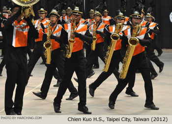 Chien Kuo H.S. Marching Band 2012 WAMSB World Championships Photo