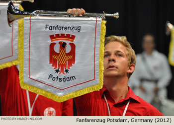 Fanfarenzug Potsdam 2012 WAMSB World Championships Photo