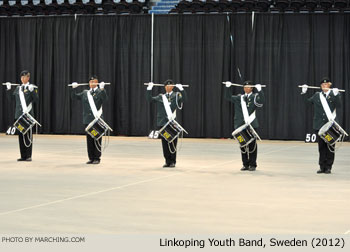 Linkoping Youth Band 2012 WAMSB World Championships Photo