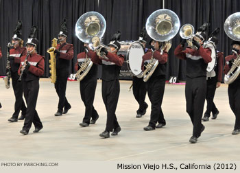 Mission Viejo H.S. Marching Band 2012 WAMSB World Championships Photo