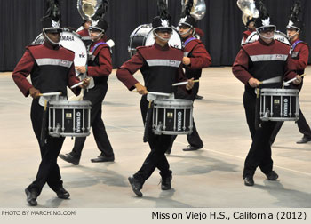 Mission Viejo H.S. Marching Band 2012 WAMSB World Championships Photo