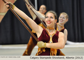 Calgary Stampede Showband 2012 WAMSB World Championships Photo