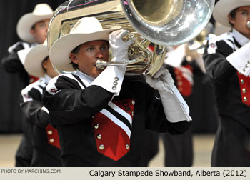 Calgary Stampede Showband 2012 WAMSB World Championships Photo