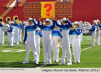 Calgary Round-Up Band 2012 WAMSB World Championships Photo