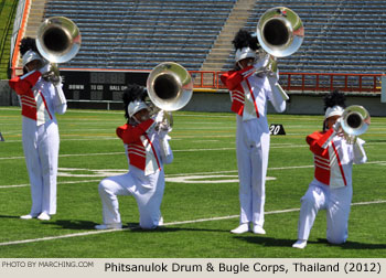 Phitsanulok Drum & Bugle Corps 2012 WAMSB World Championships Photo