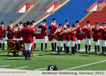 Berittener Fanfarenzug Freckenhorst e.V. 2012 WAMSB World Championships Photo